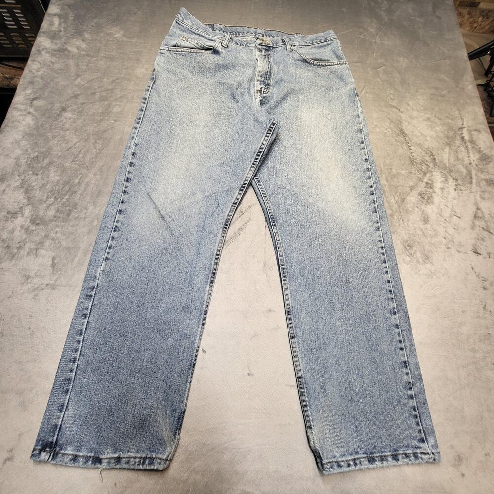 Wrangler‎ Jeans Mens 35x29 97601VR Relaxed Fit Straight Leg Denim Vintage